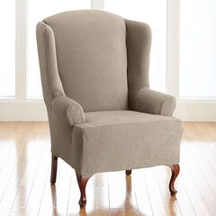 BH Studio Brighton Stretch Wing Chair Slipcover