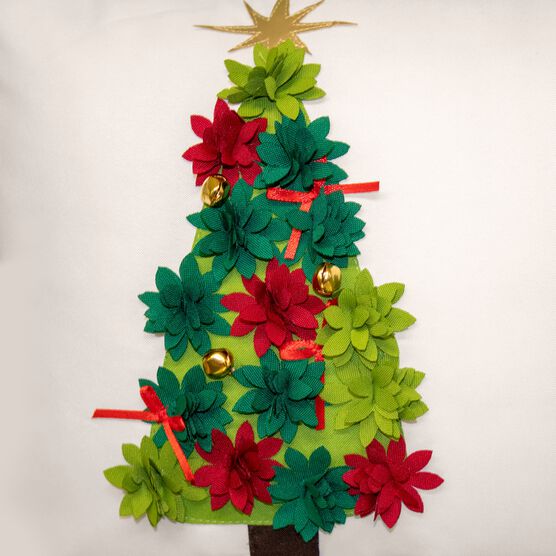 Indoor & Outdoor Holiday Potted Christmas Trees Decorative Pillow , , alternate image number null
