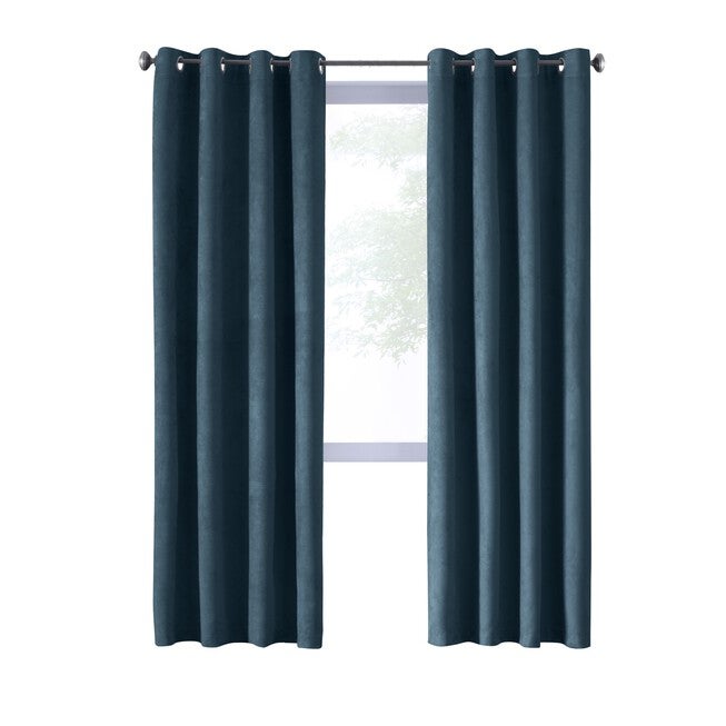 Navar Blackout Grommet Curtain Panel, , alternate image number 8