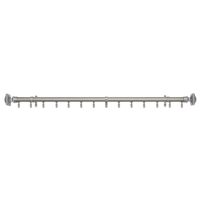 Innovative Traverse Curtain Rod - Oxford 66-120, SILVER, hi-res image number null