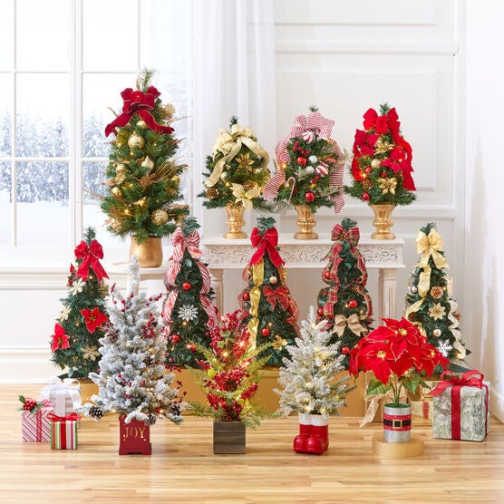 24"H Tabletop Christmas Tree , , on-hover image number null
