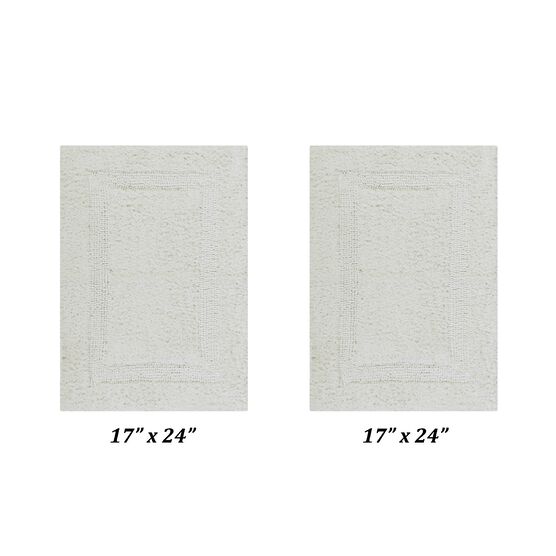 Lux Collections Rug 2 Piece Set (17" X 24" | 17" X 24"), IVORY, hi-res image number null
