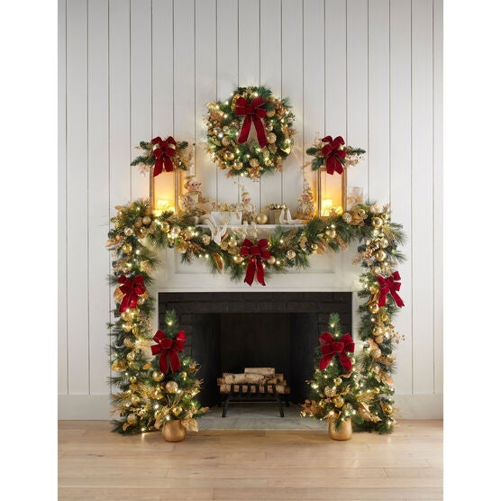 PRE-LIT REGAL 24" Wreath, , alternate image number null