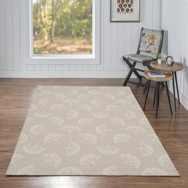 Washable Meesha Beige/Ivory Rug, , alternate image number null
