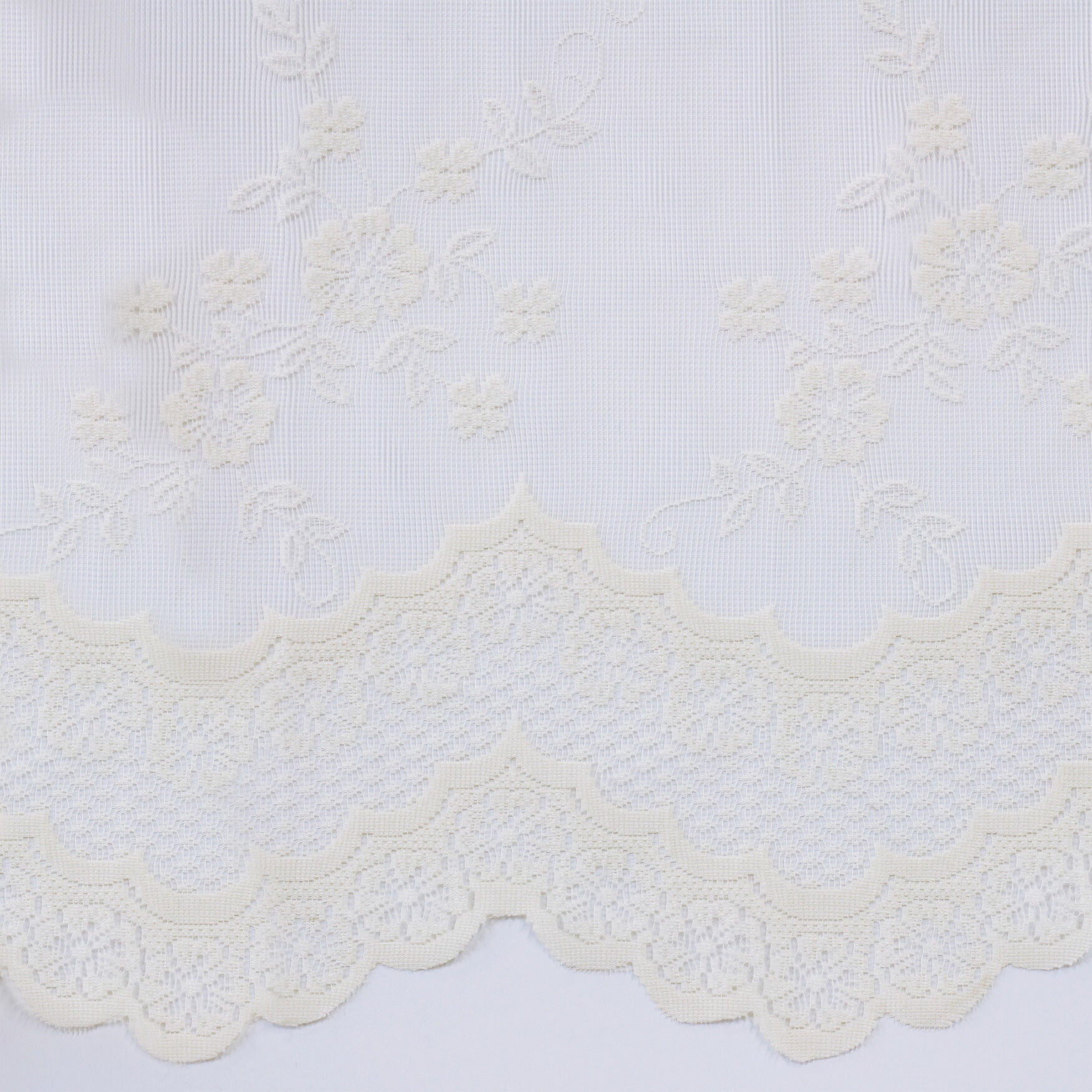 Mona Lisa Sheer Rod Pocket Swag Valance Set, , alternate image number 2