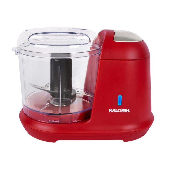 Kalorik 1.5 Cup Cordless Electric Food Chopper, Red, , on-hover image number null