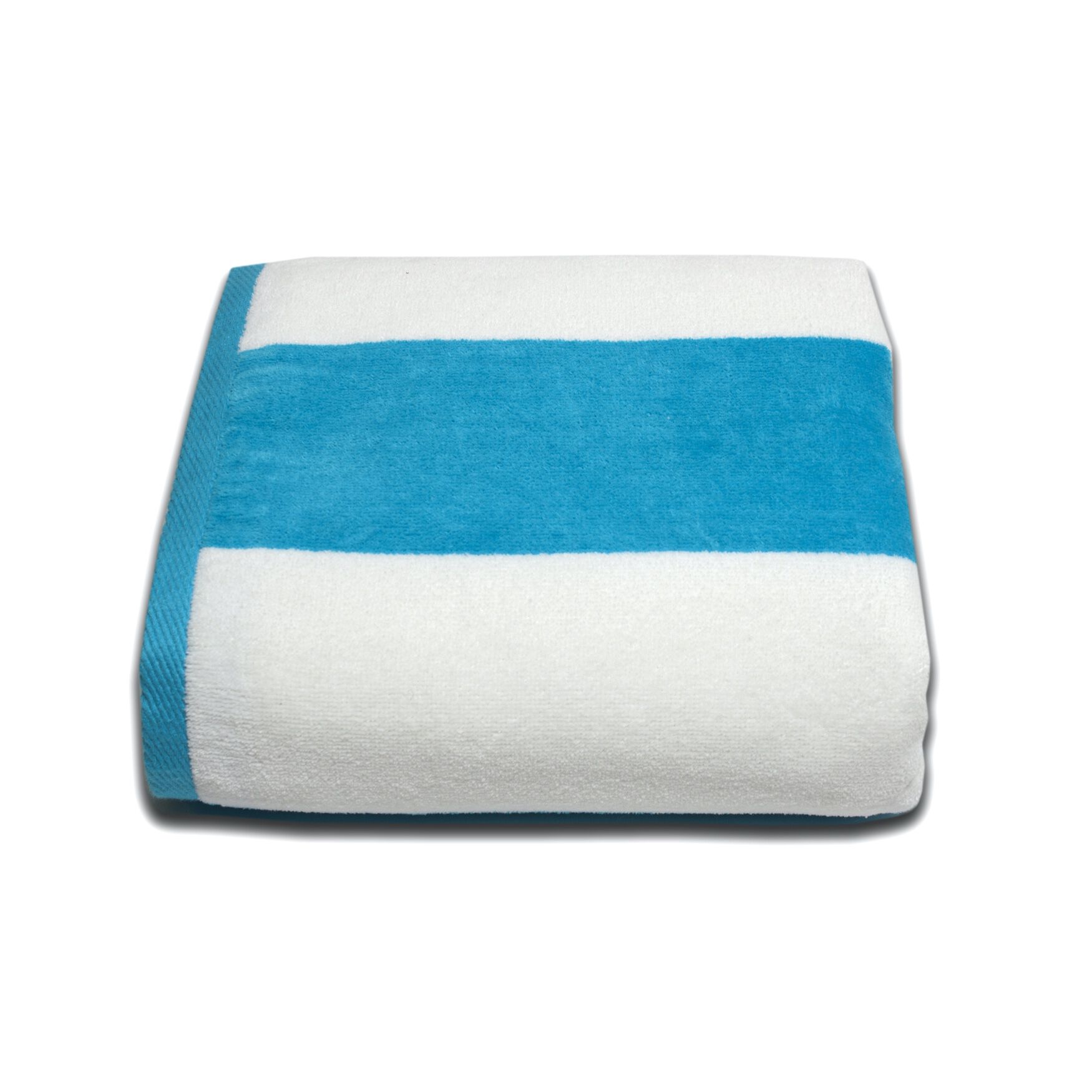 Tropical Cabana 2 Pc Bathsheet 2 Pc Bath Sheet, AQUA, hi-res image number 0