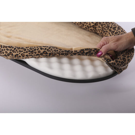 Kitty Cat Sill Deluxe Bolster Leopard, , alternate image number null
