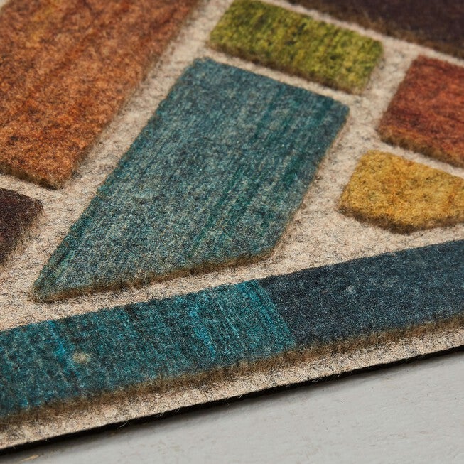 Woodblock Garden Door Mat, , alternate image number 3