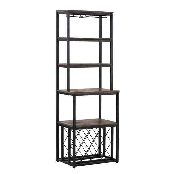 Aldwych Reclaimed Wood Bakers Rack, , on-hover image number null