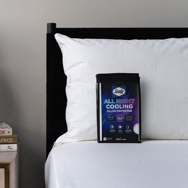 Sealy All Night Cooling Pillow Protector, , on-hover image number null