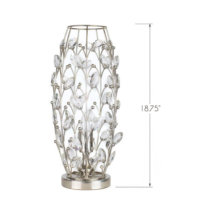 Crystal Buds 18 inches Metal Uplight, , alternate image number null