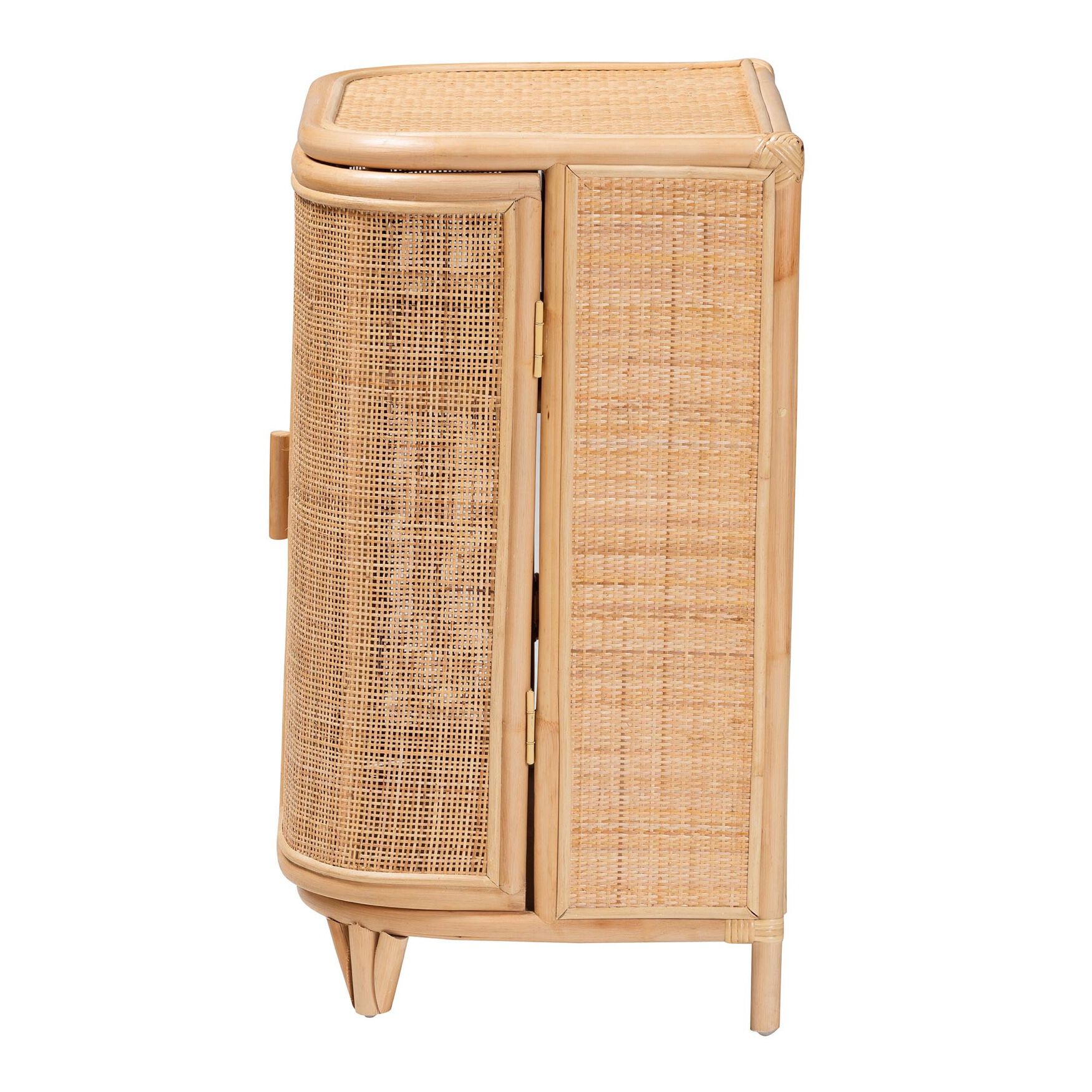 Yanka Bohemian Natural Rattan Storage Cabinet, , alternate image number 9