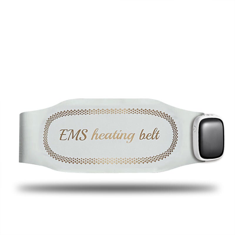 Hot Compress EMS Massage Belt with Voice, GREEN, hi-res image number 0