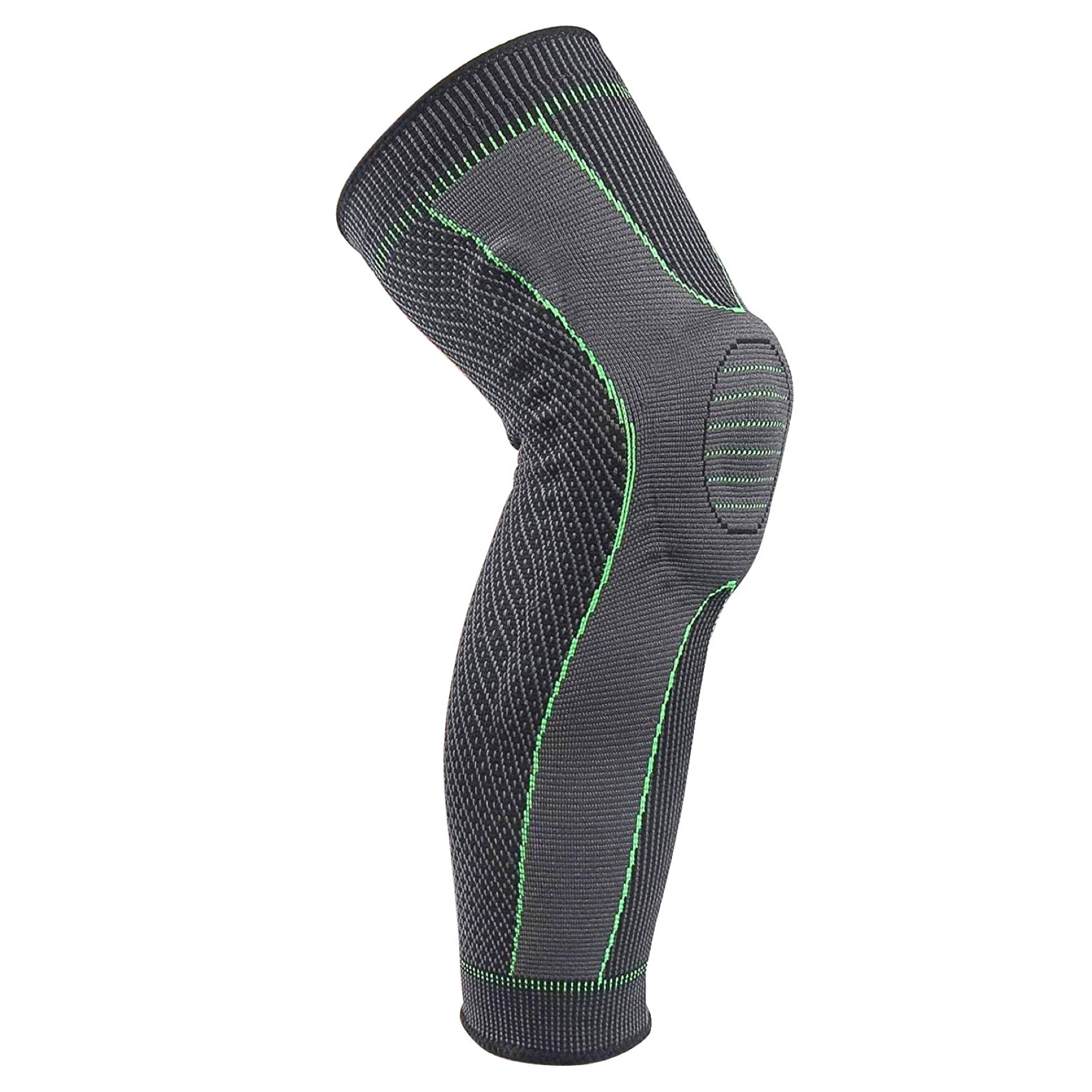 Titanium Full Leg & Knee Support Wellness, GREY, hi-res image number 0