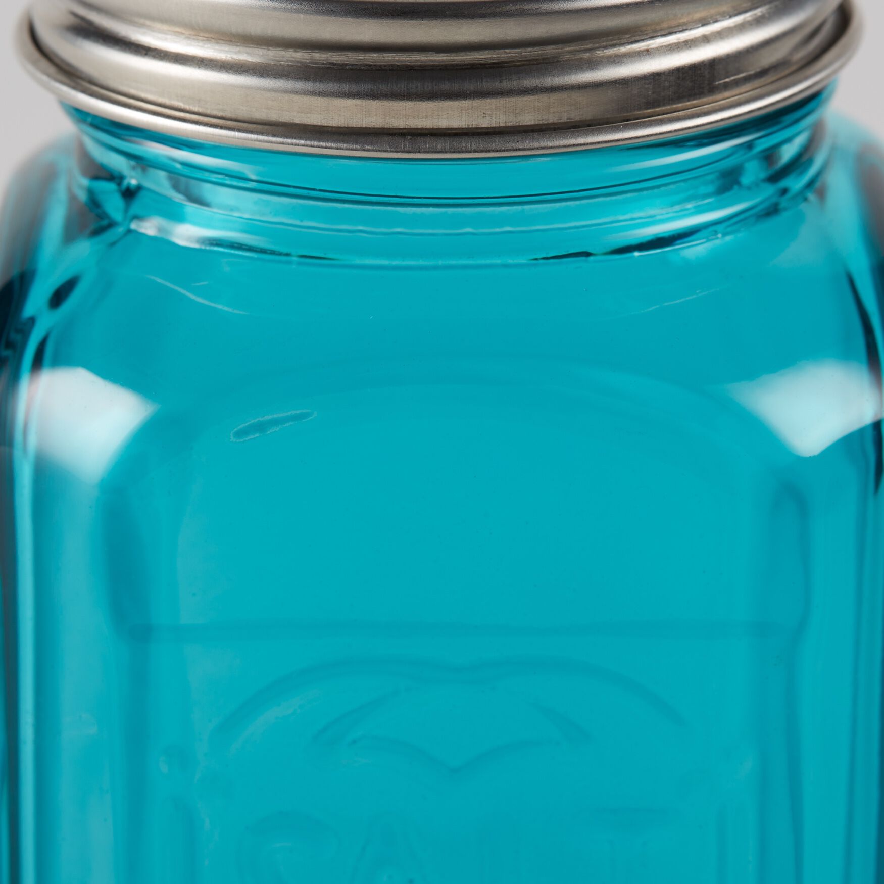 Retro Glass Salt & Pepper Set - Turquoise, , alternate image number 3