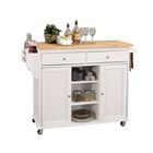 Kitchen Cart, NATURAL WHITE, hi-res image number null
