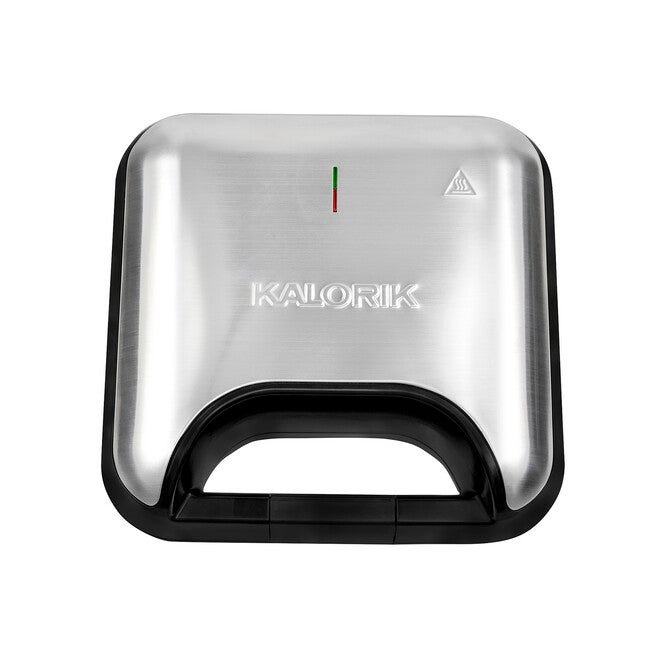 Kalorik 4-in-1 Sandwich Maker, Stainless Steel and Black, , on-hover image number null