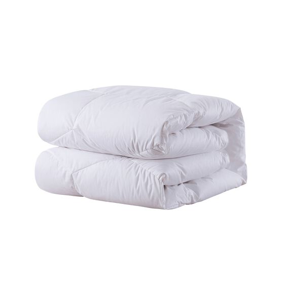 Honeycomb Stitch Down Alternative Comforter, White, , alternate image number null