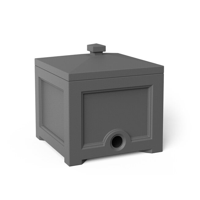 Fairfield Garden Hose Bin, GRAPHITE GREY, hi-res image number null