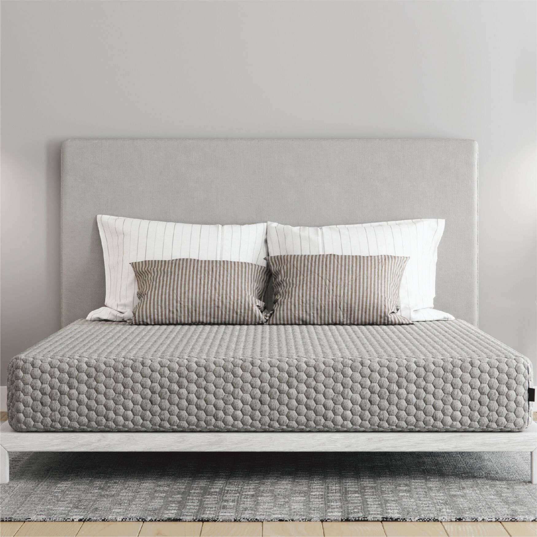 10 inches Gel Memory Foam Mattress, Firm, Cal King Mattress, , alternate image number 1