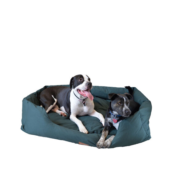 Bolstered Dog Bed, Anti-Slip Pet Bed, Laurel Green, X-Large, GREEN, hi-res image number null