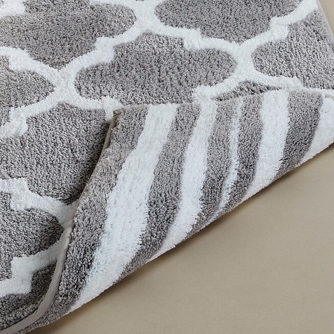 Marrakesh Collection 100% Polyester 2 Piece (17 inches X 24 inches | 17 inches X 24 inches) Bath Rug Set, , alternate image number null