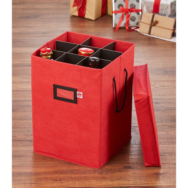 Collectibles Storage Box, RED, hi-res image number 0