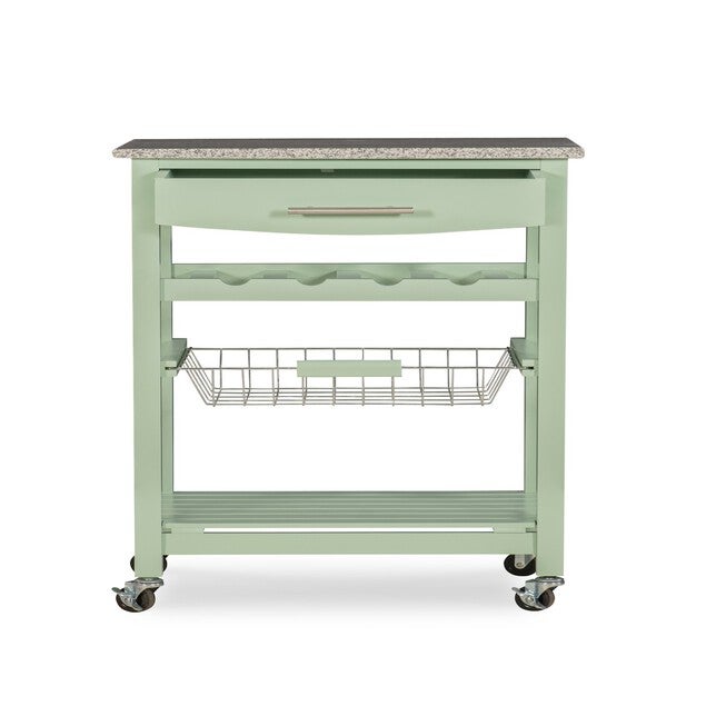 Kitchen Island Granite Top Green, , alternate image number 9