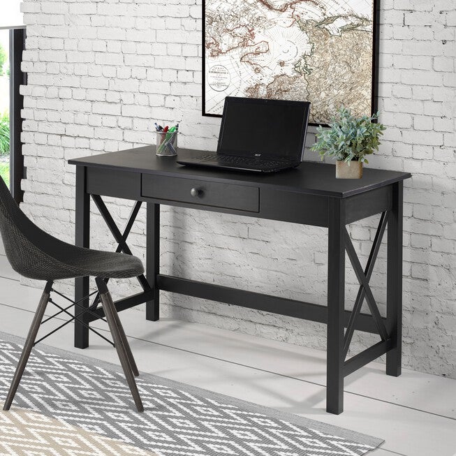 Davis Laptop Desk,, BLACK, hi-res image number 0
