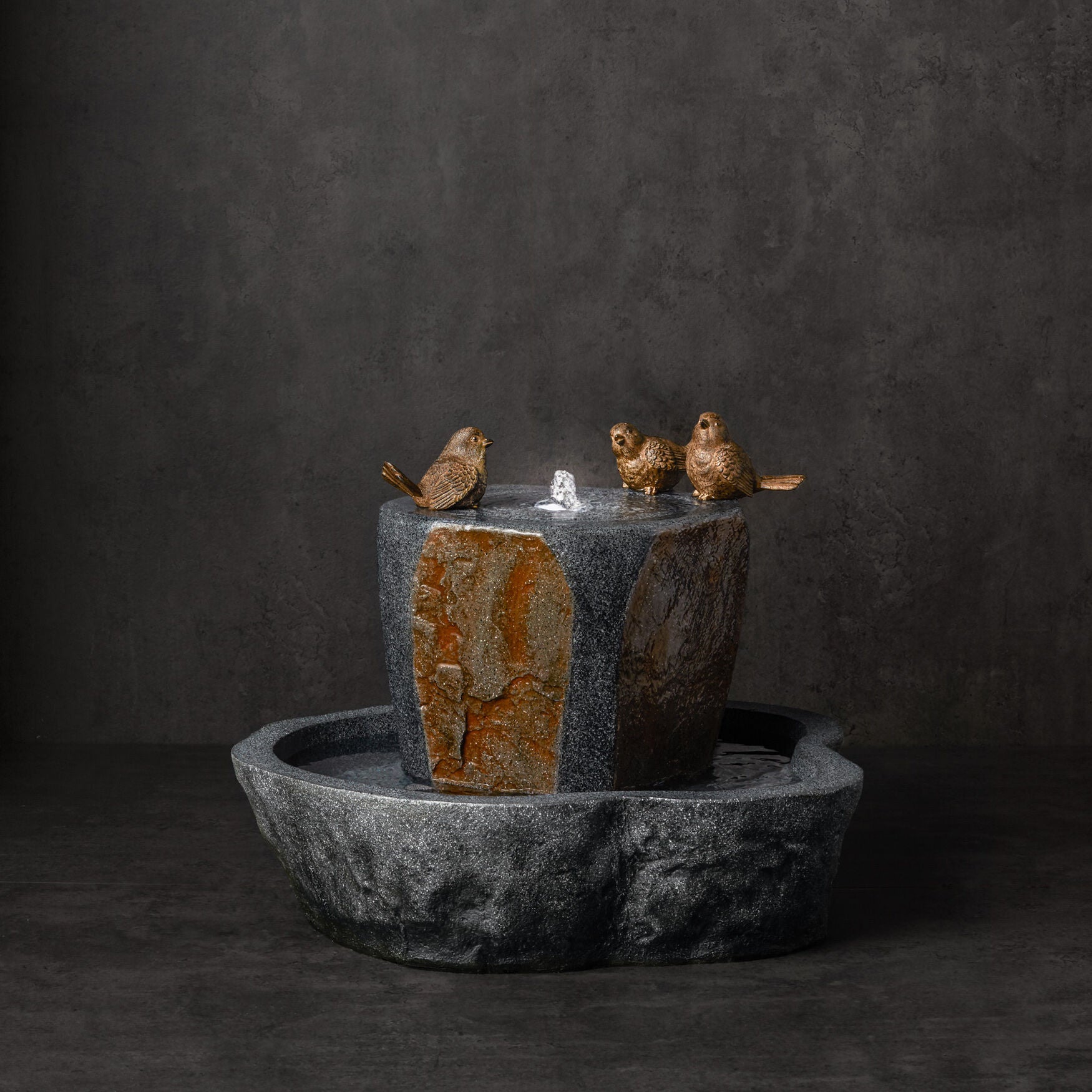 Fountain 22 inchesD X 17.5 inchesH Resin, , on-hover image number 1