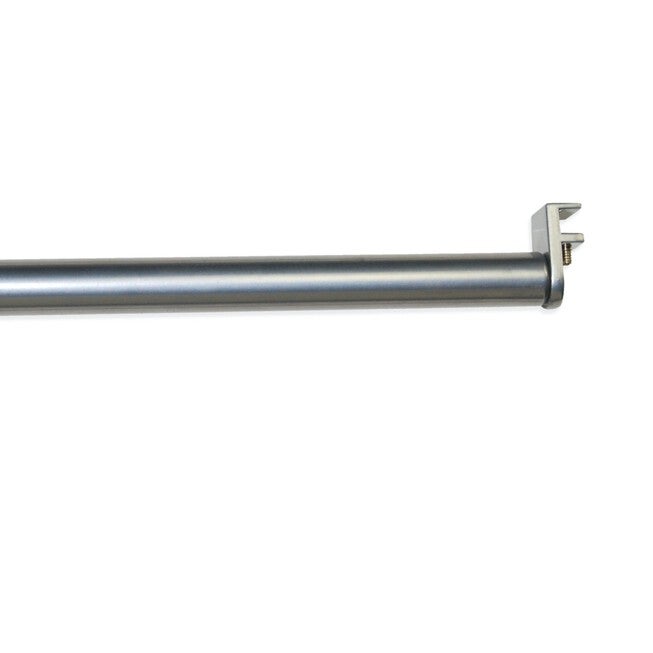 Versailles' Double Up Curtain Rod (25in - 45in), SILVER, hi-res image number null