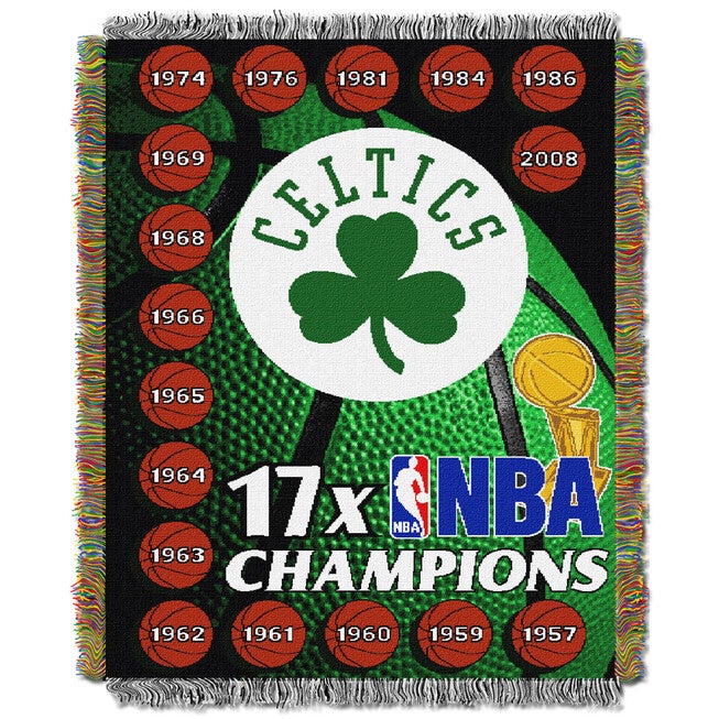 Celtics Commemorative Series Throw, MULTI, hi-res image number 0