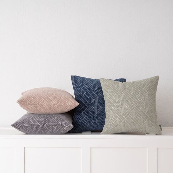 ANKE WOVEN GEOMETRIC PILLOW, , alternate image number null