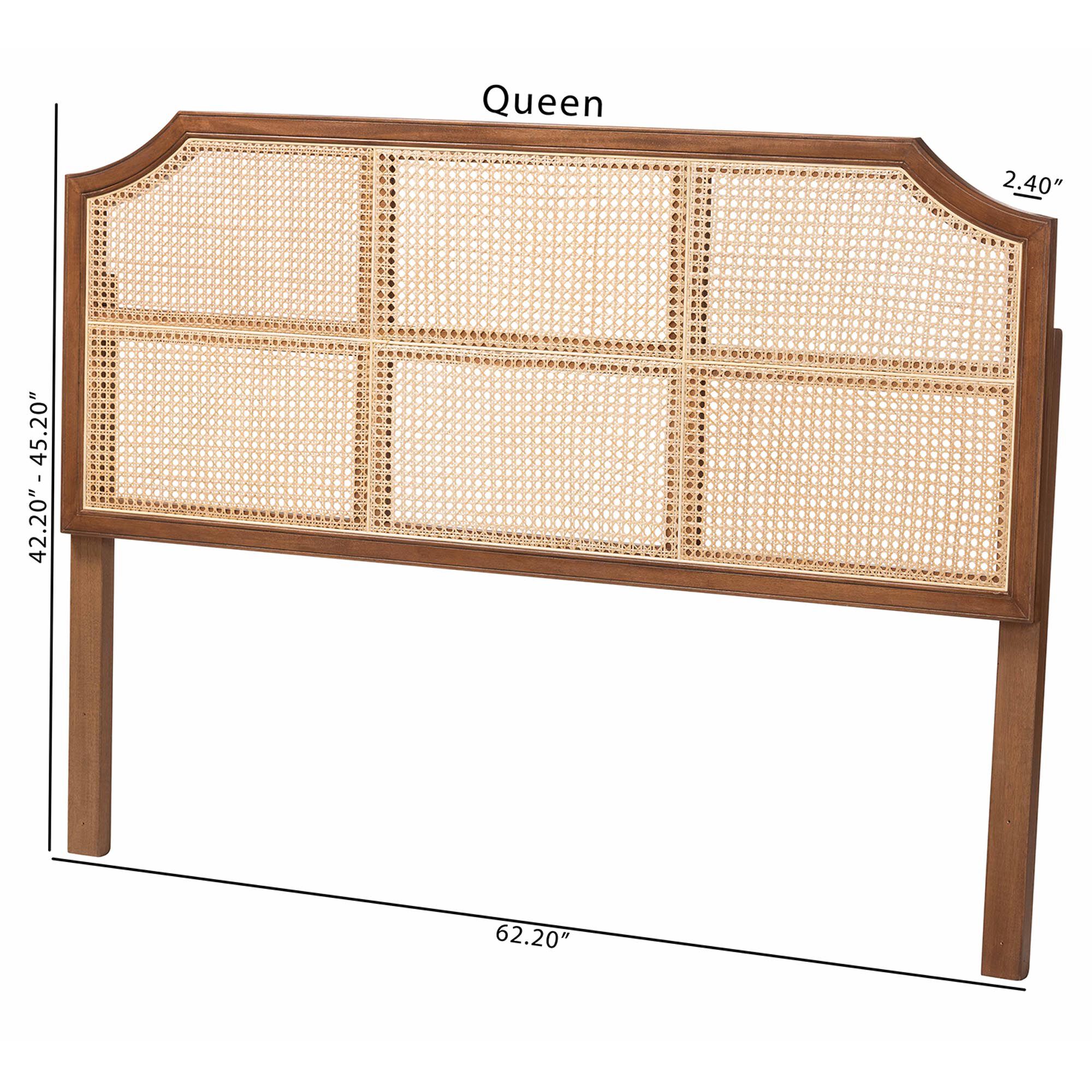 Hermine Headboard, WALNUT BROWN, alternate image number 5