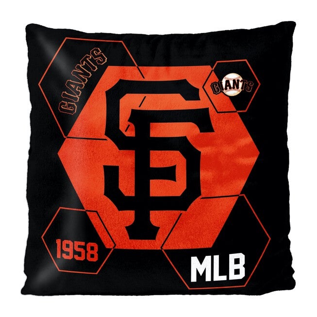 SF Giants Velvet Reverse Pillow, MULTI, hi-res image number 0
