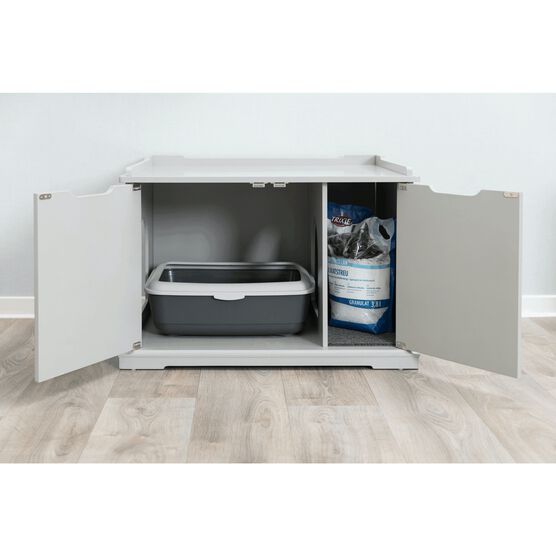 XL Wooden Litter Box Enclosure, , alternate image number null