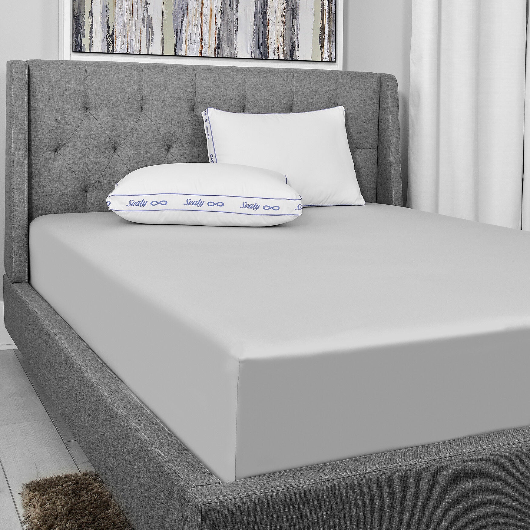 Sealy All Night Cooling Pillow, , alternate image number 4