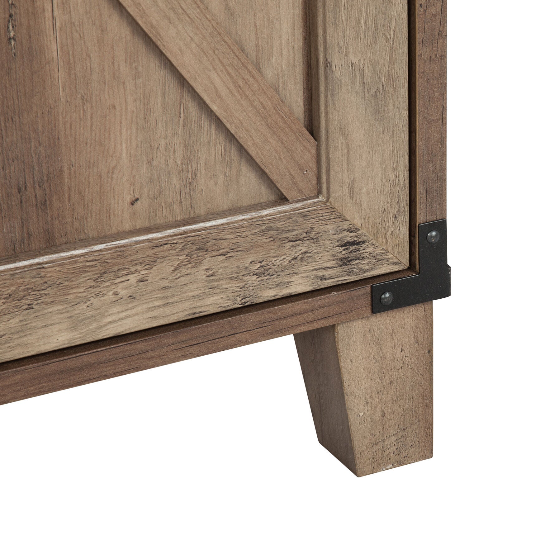 Oxford Rustic Oak Laptop Credenza, , alternate image number 7