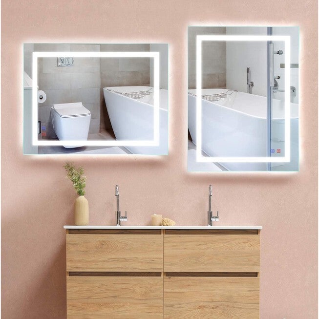 Bathroom Vanity Mirror With Anti-Fog, , alternate image number null