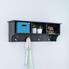Entryway Cubbie Shelf, BLACK, hi-res image number null