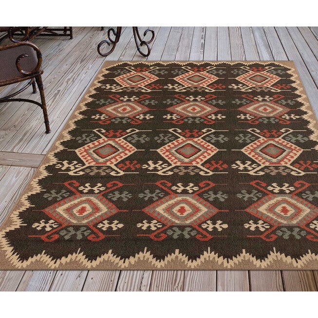 Liora Manne Riviera Kilim Indoor/Outdoor Rug, , alternate image number 6