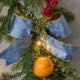 6 Ft. Pre-Lit Indigo Harvest Garland, INDIGO, alternate image number 4