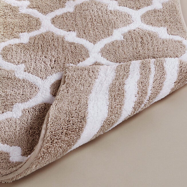 Marrakesh Collection 100% Polyester 2 Piece (17 inches X 24 inches | 17 inches X 24 inches) Bath Rug Set, , alternate image number null