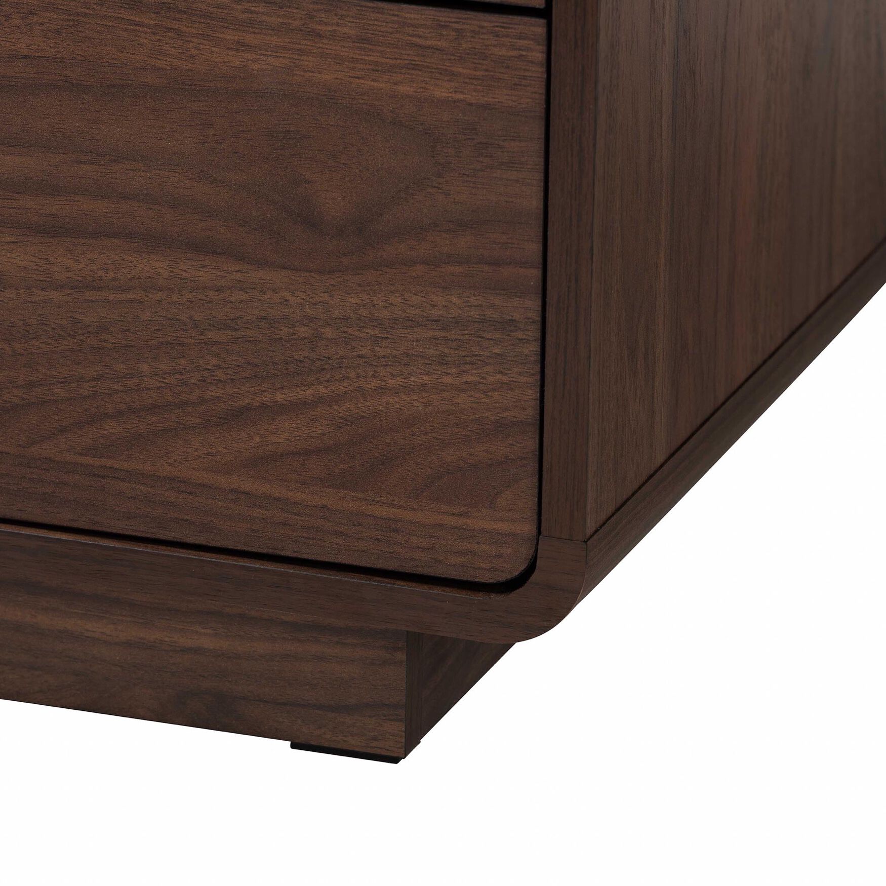 Jenibelle Classic Walnut Brown Wood 5-Drawer Chest with Rattan Drawer, , alternate image number 11