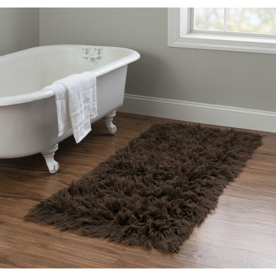 Flokati Cocoa Rug, , on-hover image number null