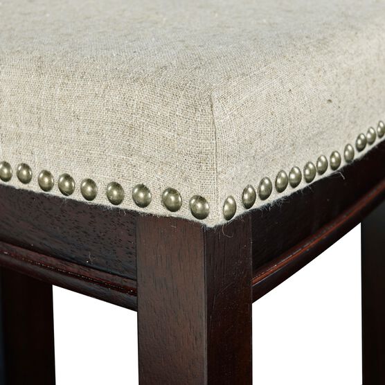 Crowell Linen Counter Stool, , alternate image number null