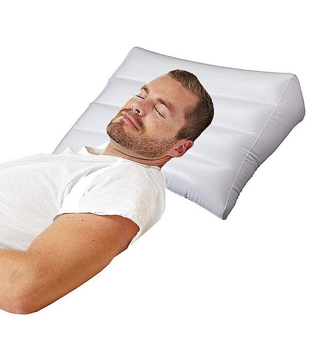 Doctor Inflatable Pillow Wedge White Standard, WHITE, alternate image number null