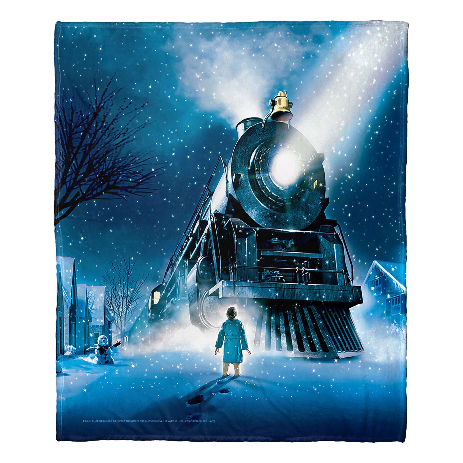 Wb Polar Express The Arrival Silk Touch Throw, , on-hover image number 1