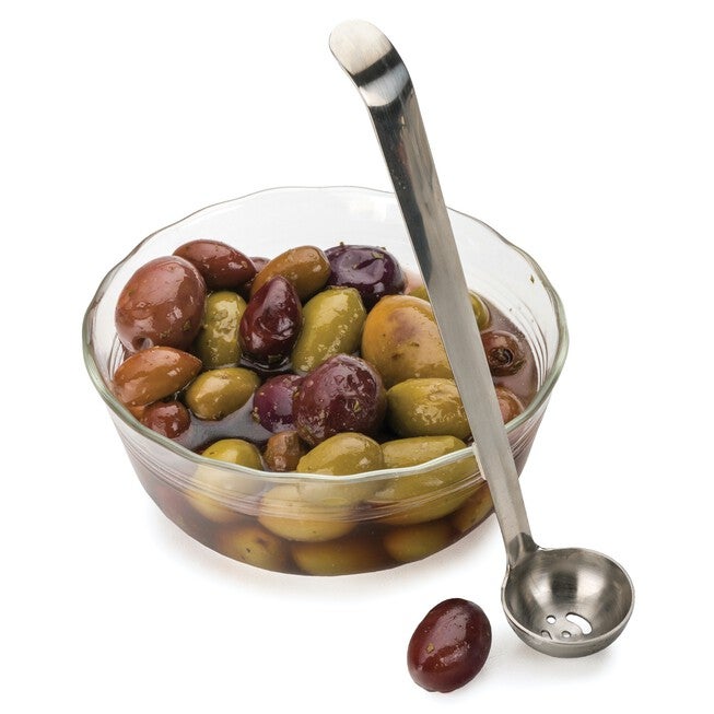 Olive Ladle Stainless Steel, , alternate image number null